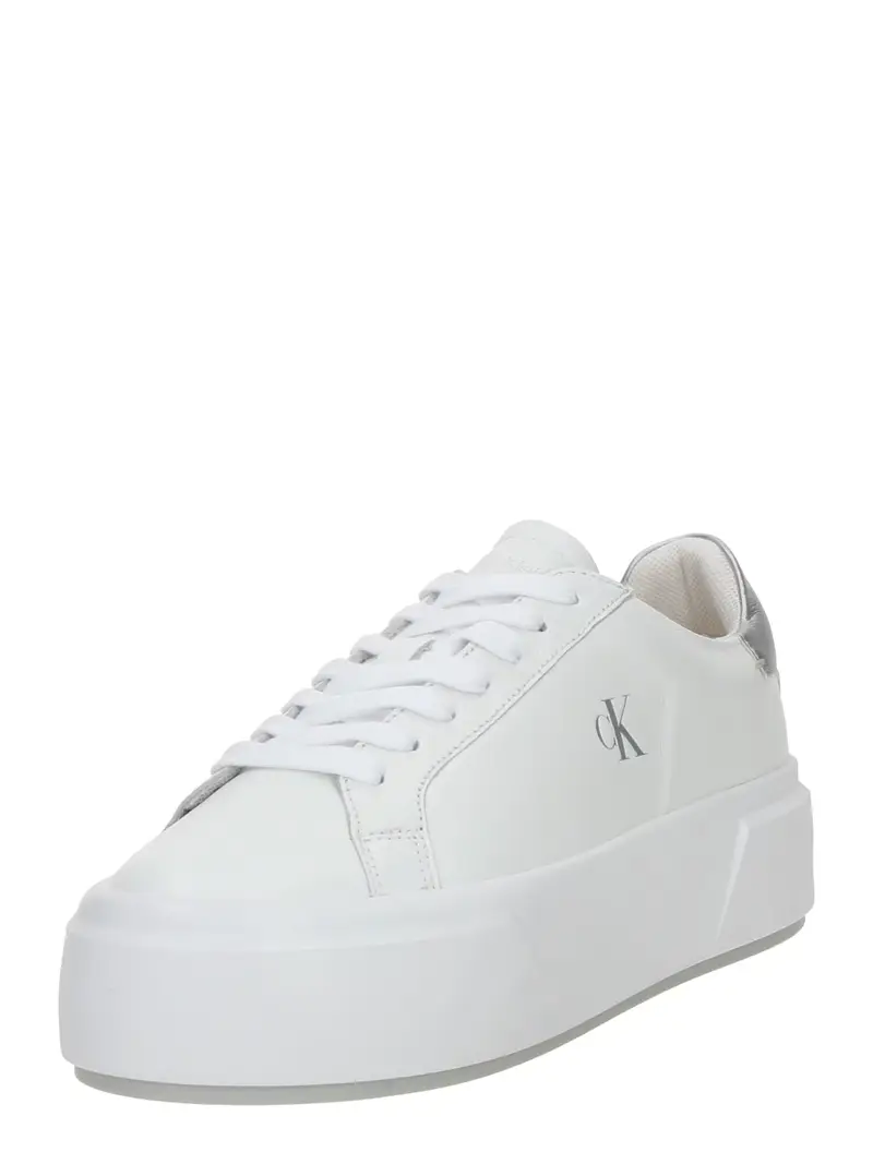 Sneaker bassa argento / bianco