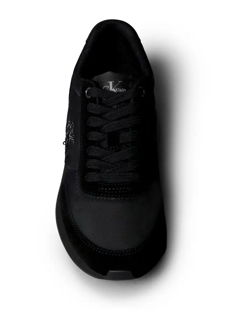 Sneaker bassa nero / bianco miniatura 2