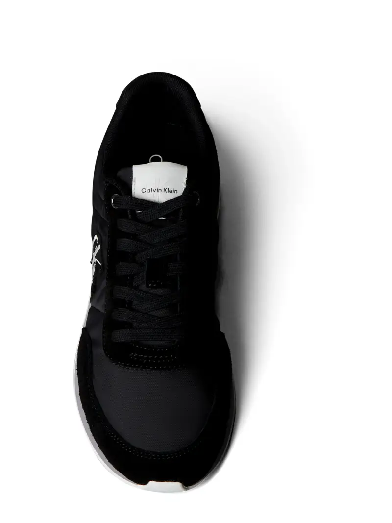 Sneaker bassa nero / bianco miniatura 2