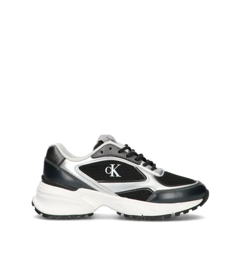 Sneaker donna bianca/nera Vario