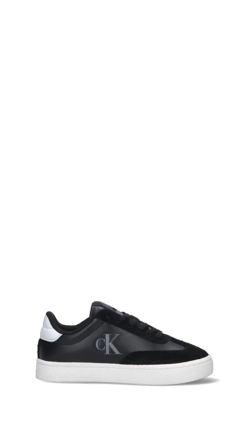 Sneaker donna nera in pelle Vario