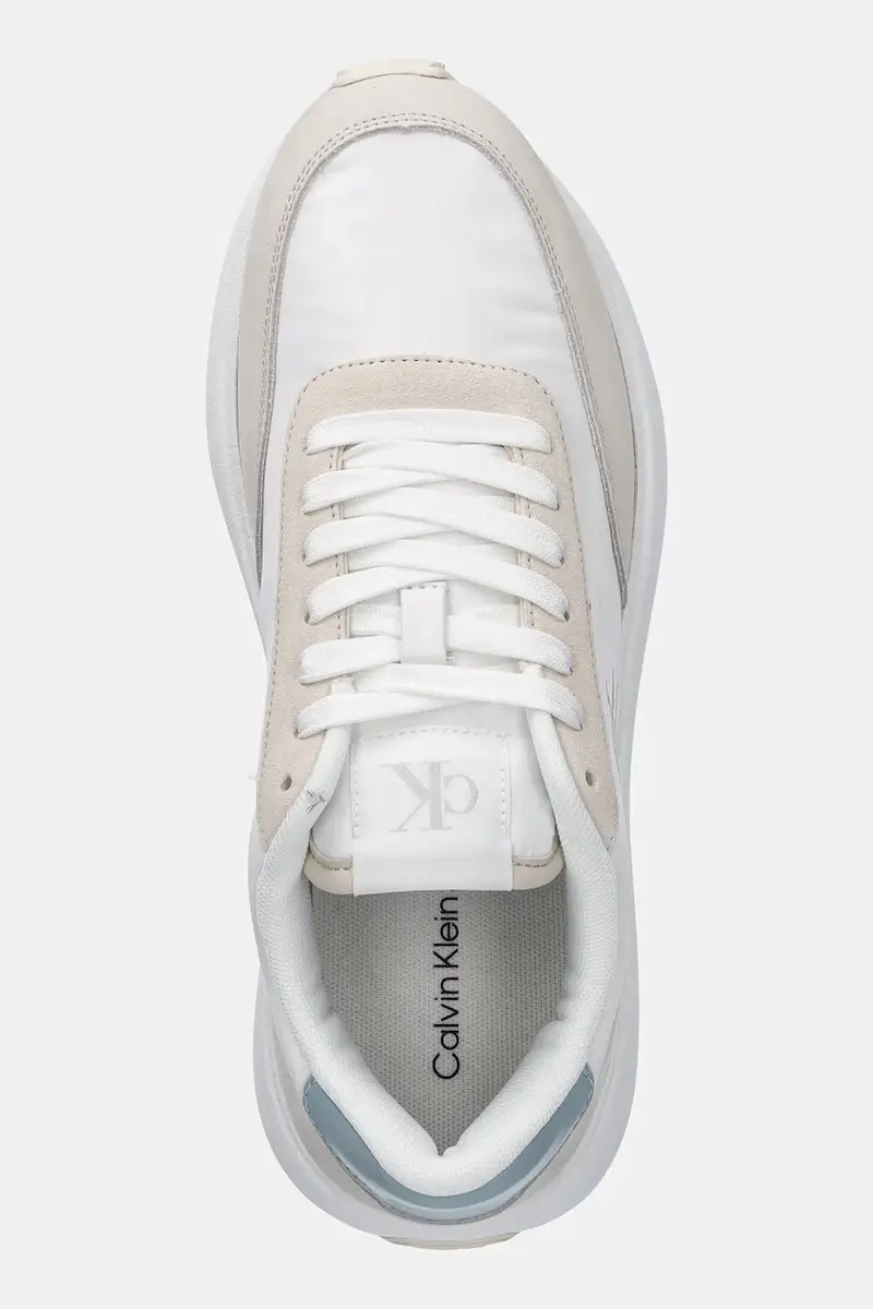 sneakers ATHLEISURE RUNNER LACEUP MIX WN colore bianco YW0YW01774 miniatura 4