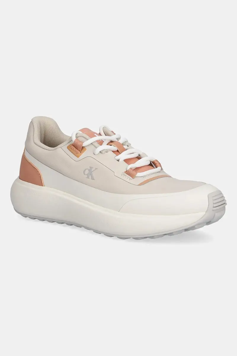 sneakers ATHLEISURE RUNNER LACEUP NT colore beige YW0YW01823