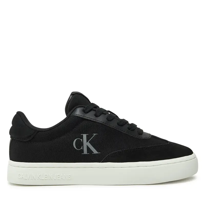 Sneakers Calvin Klein Jeans Classic Cupsole Low Mix Mg Wn YW0YW01636 Nero