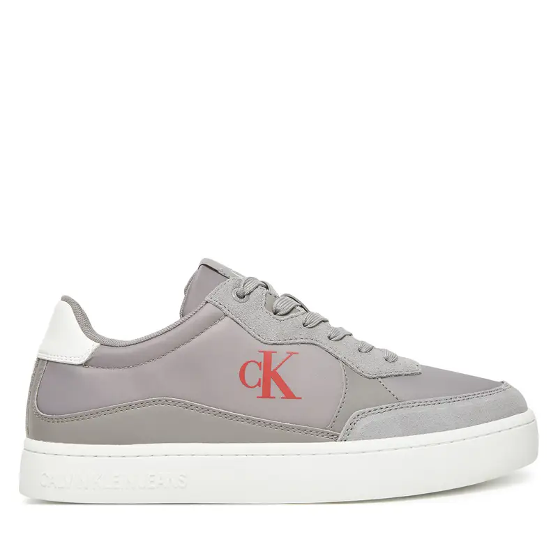 Sneakers Calvin Klein Jeans Classic Cupsole Mg Nylon Mix YM0YM01304 Grigio