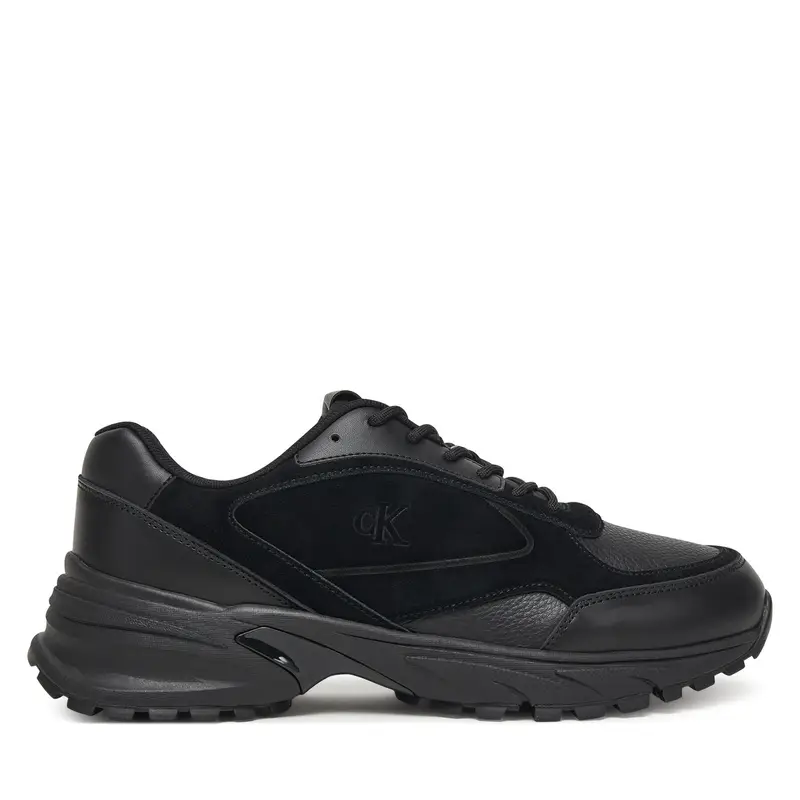 Sneakers Calvin Klein Jeans Hike Runner Hf Lth Mix YM0YM01289 Nero