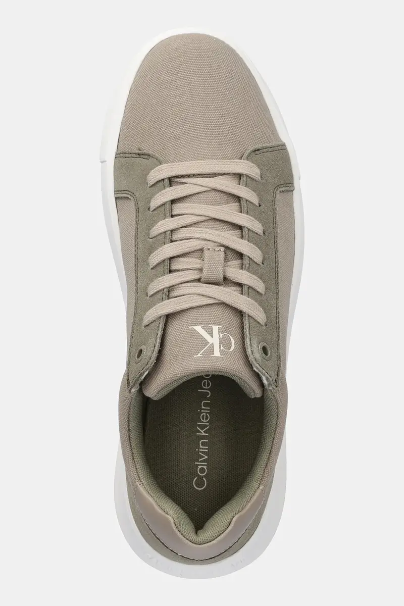 sneakers CHUNKY CUPSOLE MG CANVAS uomo colore verde YM0YM01219 miniatura 4