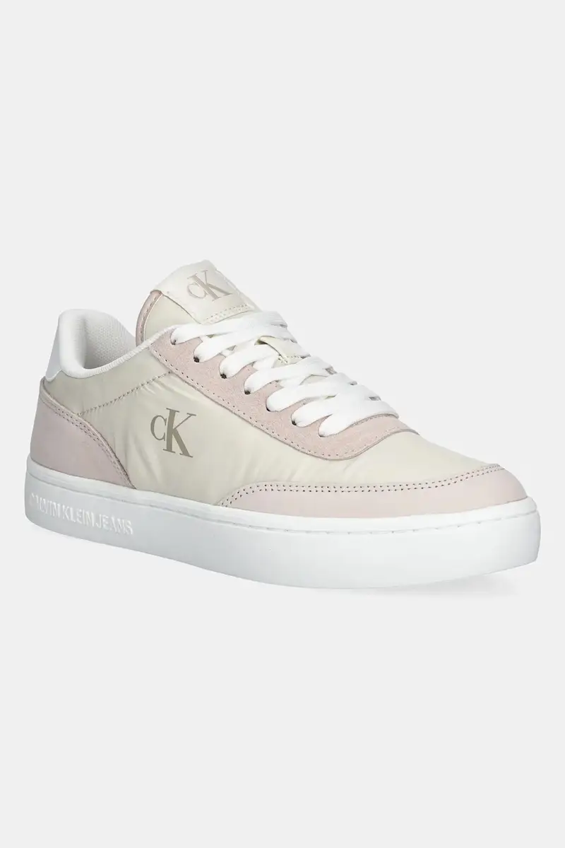 sneakers CLASSIC CUPSOLE MIX IN colore beige YW0YW01767