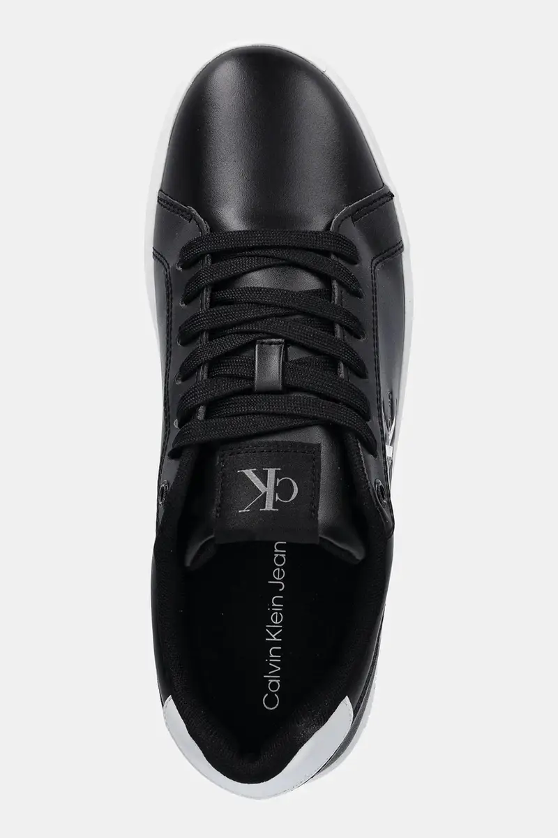 sneakers CLASSIC CUPSOLE MONO LTH WN donna colore nero YW0YW01902 miniatura 4