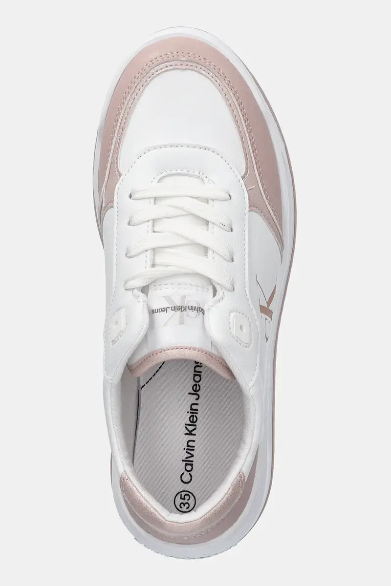 sneakers colore arancione V3A9-82020 miniatura 4