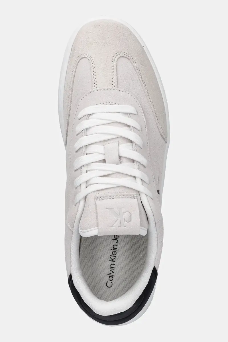 sneakers in camoscio CLASSIC CUPSOLE MG SU uomo colore beige YM0YM01300 miniatura 4