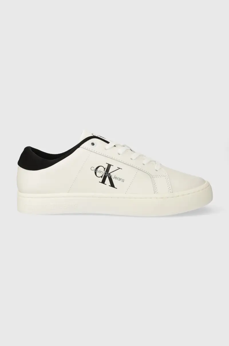 sneakers in pelle CLASSIC CUPSOLE LOW ML LTH colore bianco YM0YM00864