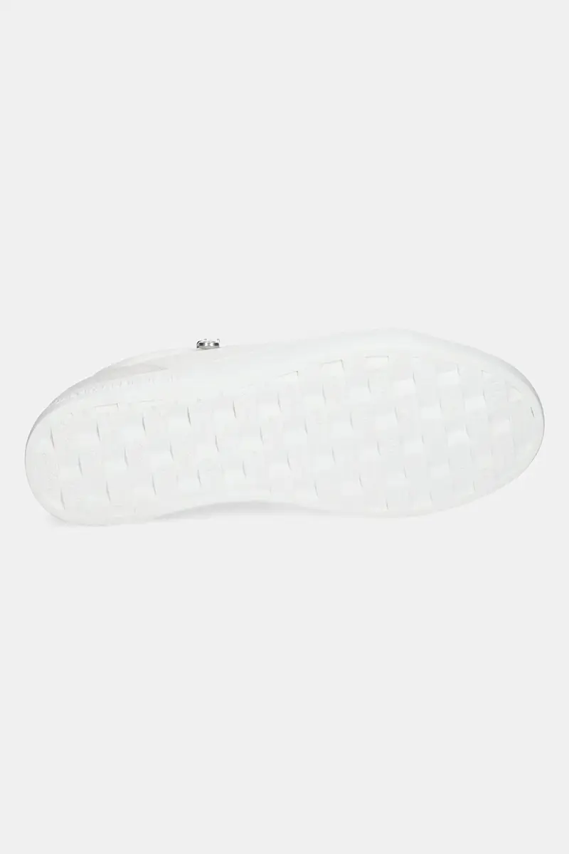 sneakers in pelle CLASSIC CUPSOLE ZIP LOW IN colore bianco YM0YM01254 miniatura 5