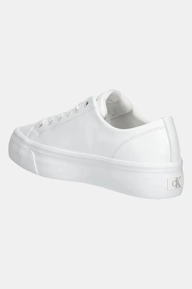 sneakers VULC FLATFORM LOW MG LTH colore bianco YW0YW01771 miniatura 3