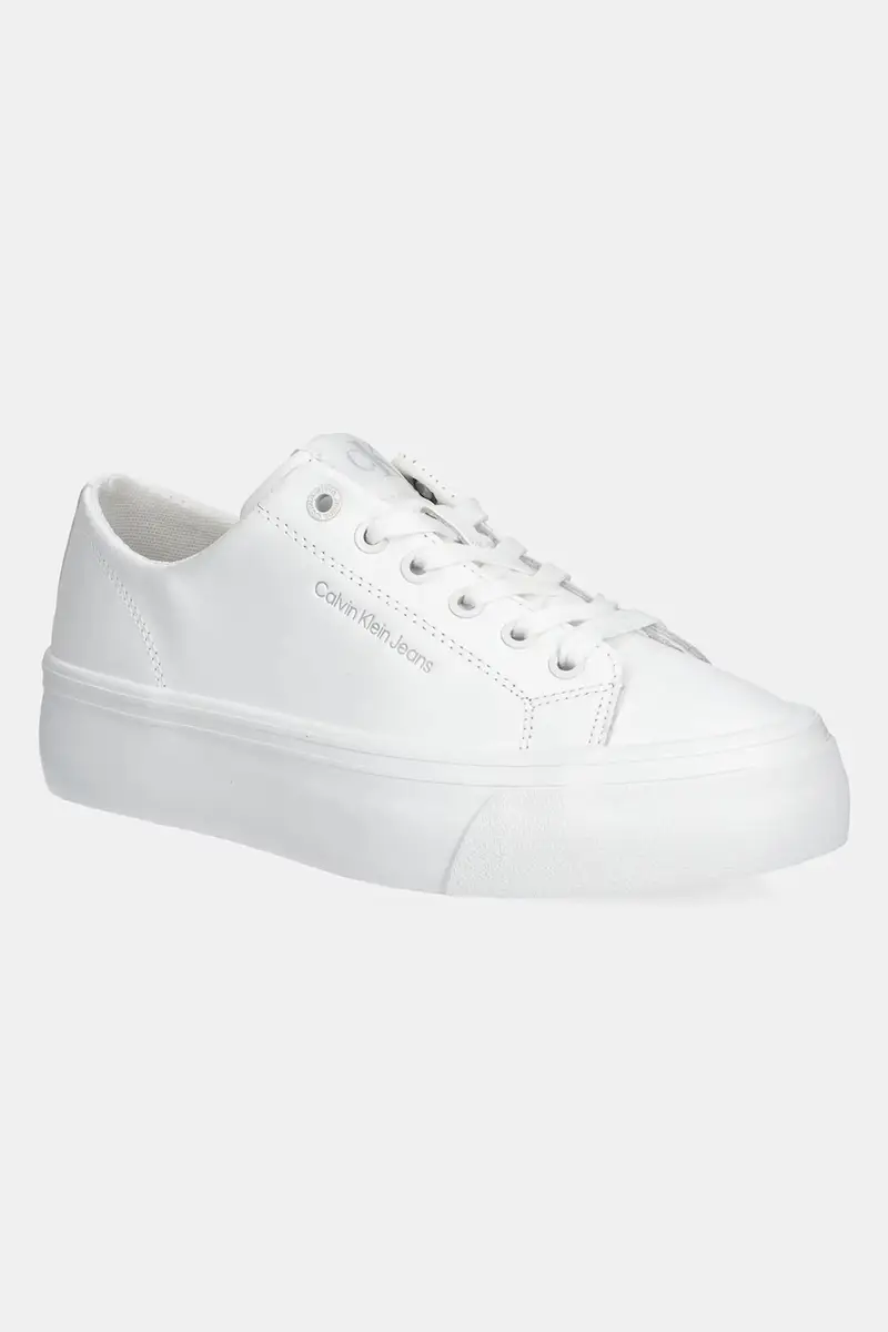 sneakers VULC FLATFORM LOW MG LTH colore bianco YW0YW01771