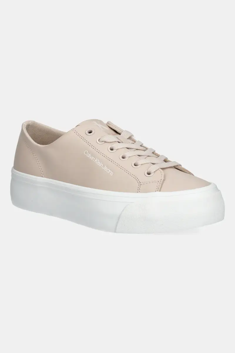 sneakers VULC FLATFORM LOW MG LTH colore rosa YW0YW01771 Arancione