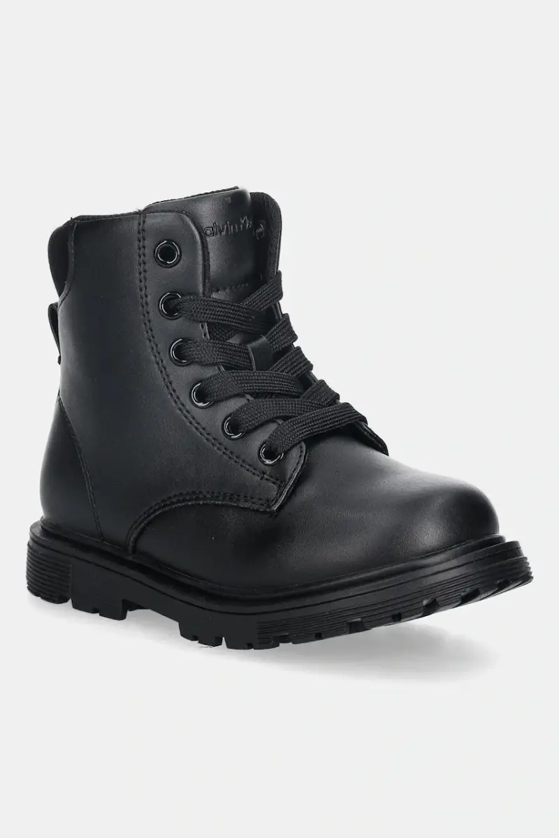 stivali per bambini colore nero V1A5-83116