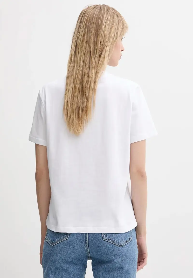 Calvin Klein Jeans Jeans Donna Bianco 1345300 miniatura 2