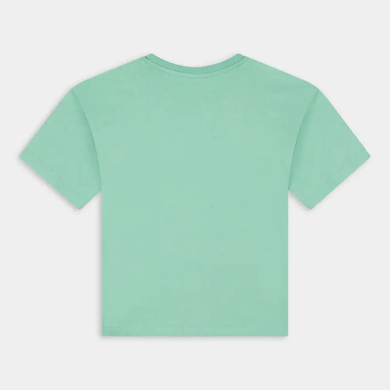 Calvin Klein Jeans T-shirt Bambina Verde 2502252 miniatura 2