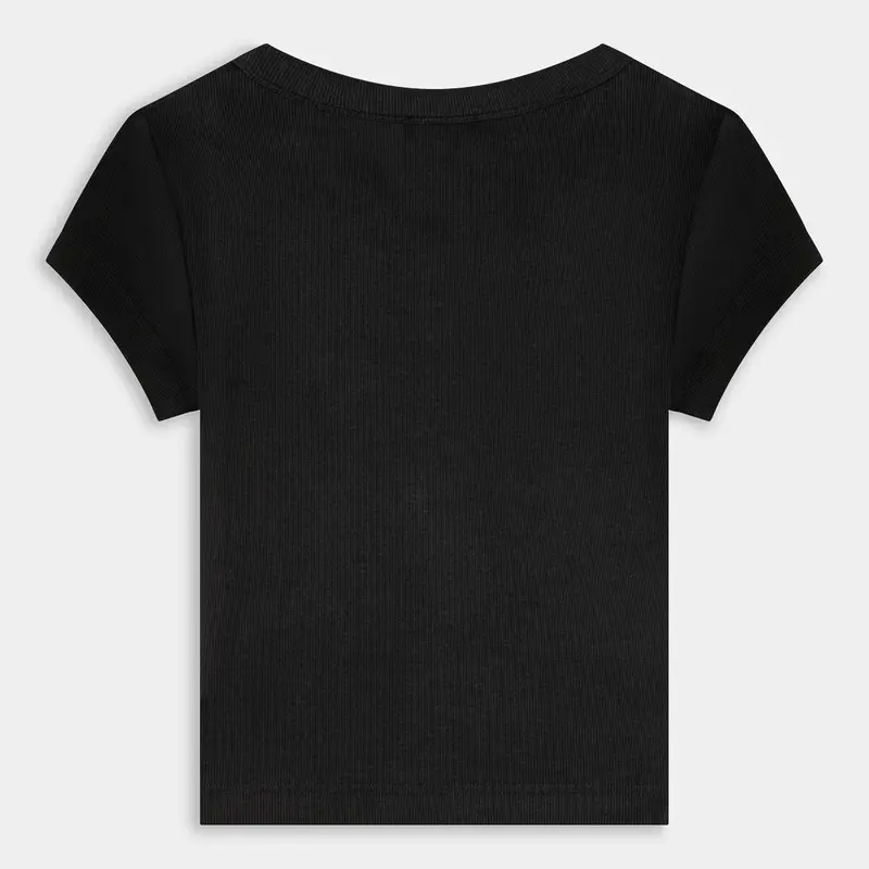 Calvin Klein Jeans T-shirt Donna Nero 4060010 miniatura 2
