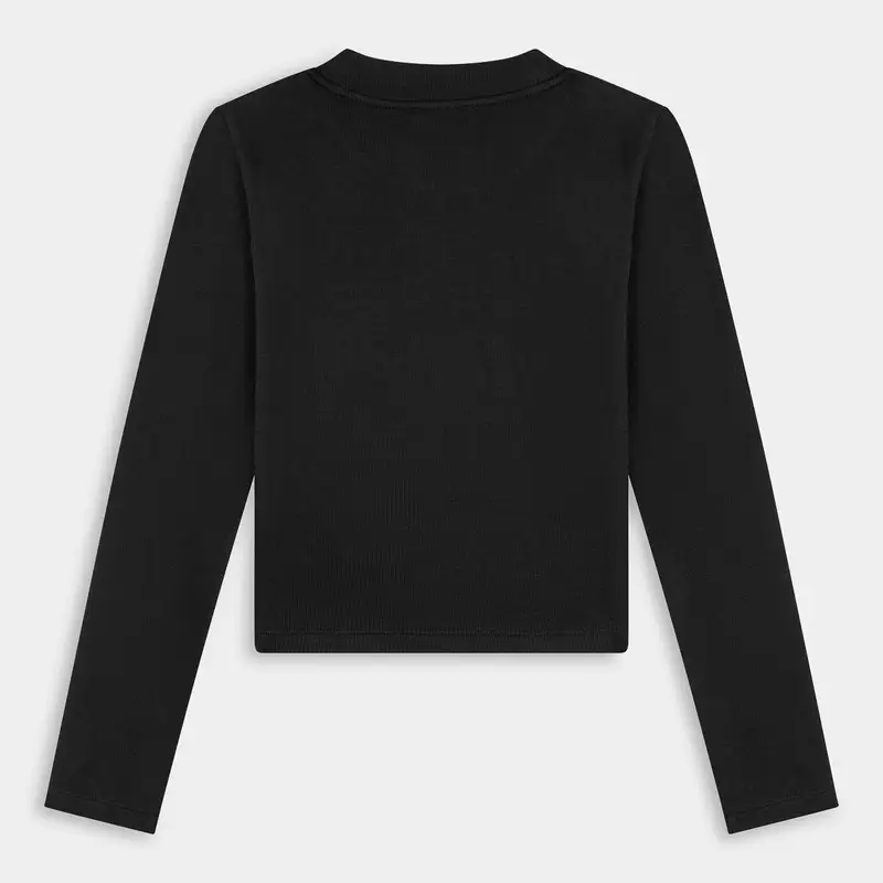 Calvin Klein Jeans T-shirt Donna Nero 4060095 miniatura 2