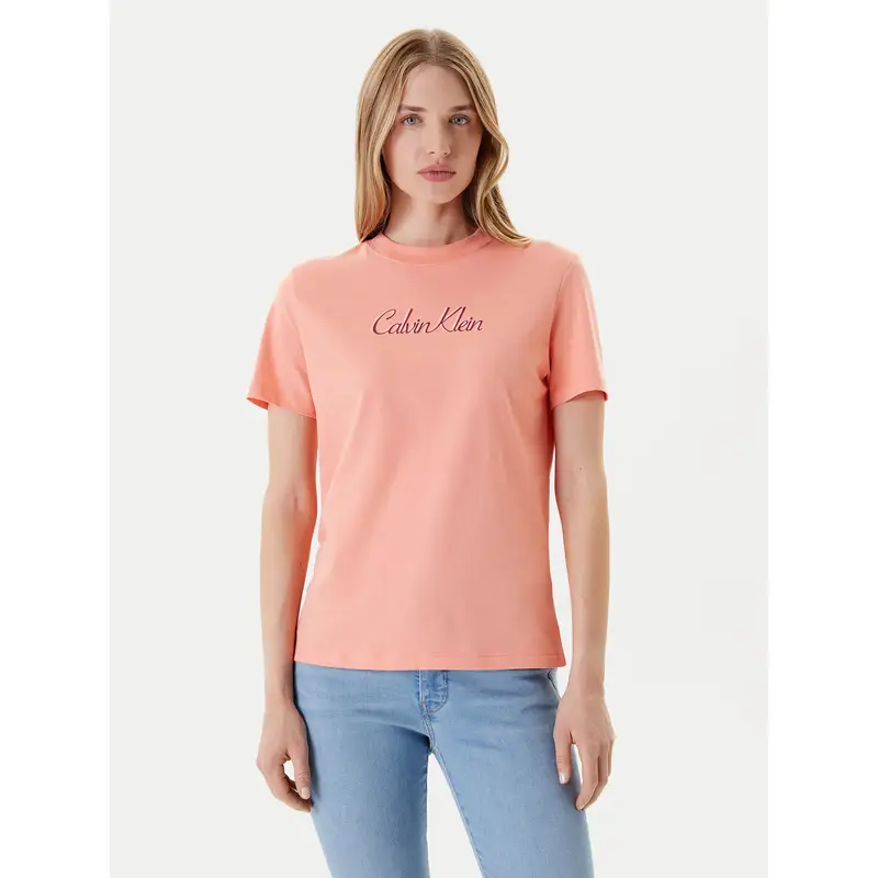 Calvin Klein Jeans T-shirt Arancione 3221953