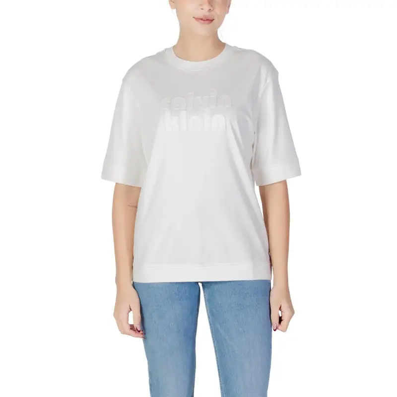 T-shirt Donna Calvin Klein Jeans - white / XS
