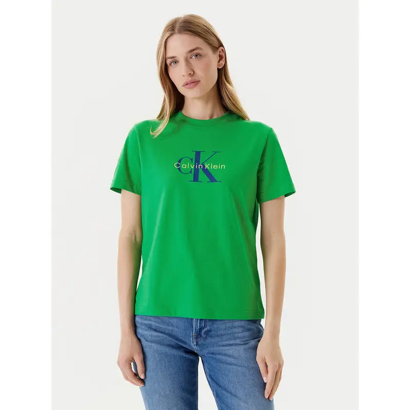 Calvin Klein Jeans T-shirt Verde 3221971