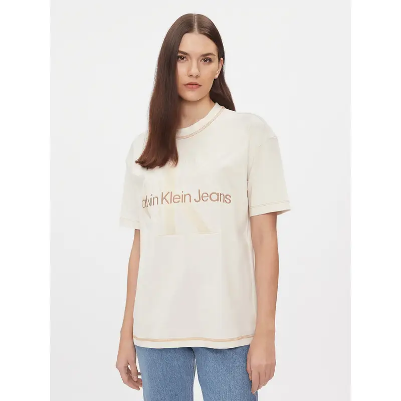 Calvin Klein Jeans T-shirt Beige 4208718