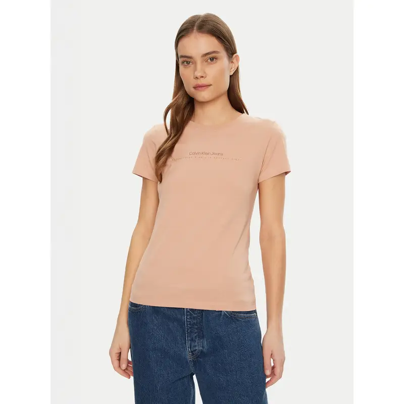 Calvin Klein Jeans T-shirt Beige 3209086
