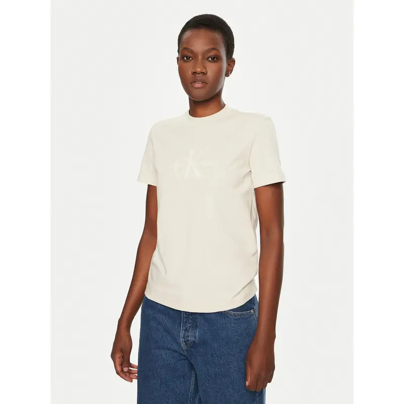 Calvin Klein Jeans T-shirt Beige 3539808