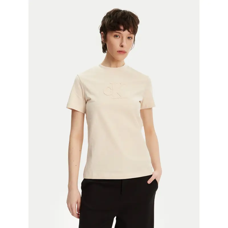 Calvin Klein Jeans T-shirt Beige 3212493