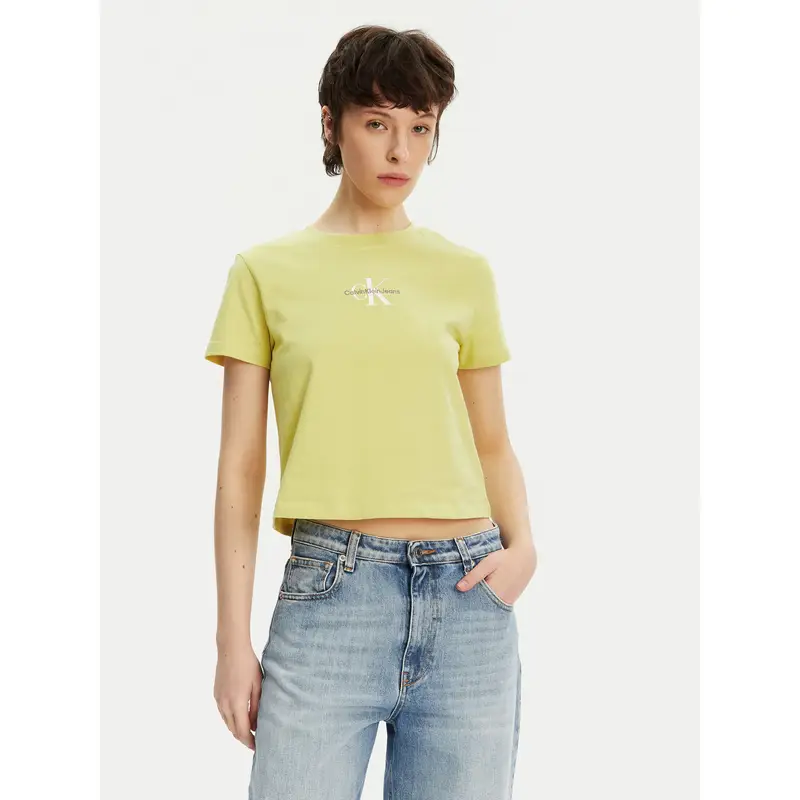 Calvin Klein Jeans T-shirt Giallo 3212492