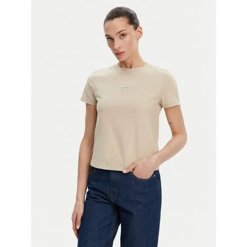 Calvin Klein Jeans T-shirt Beige 3212478