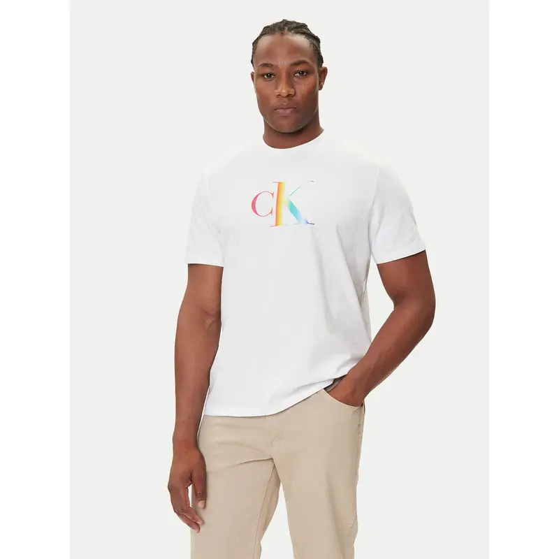 Calvin Klein Jeans T-shirt Bianco 3412281