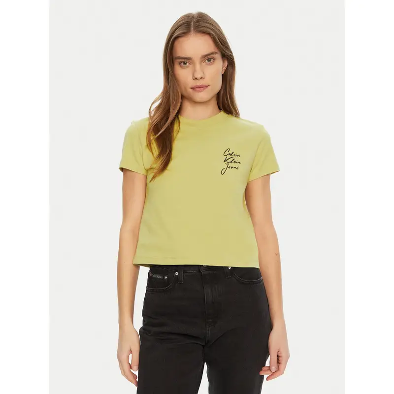 Calvin Klein Jeans T-shirt Verde 3209072