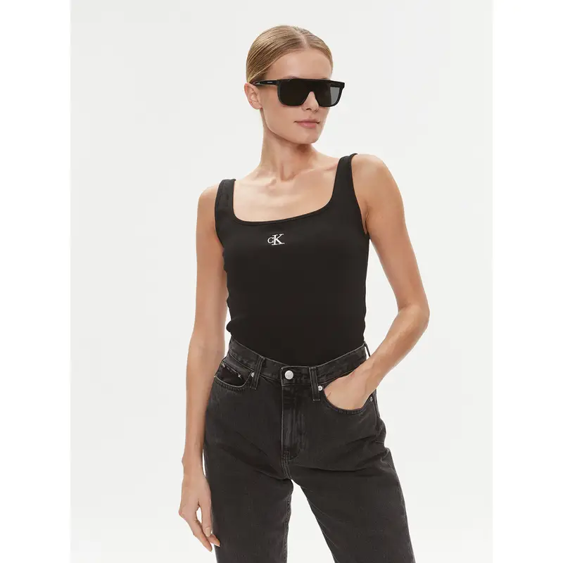 Calvin Klein Jeans Top Nero 3728532