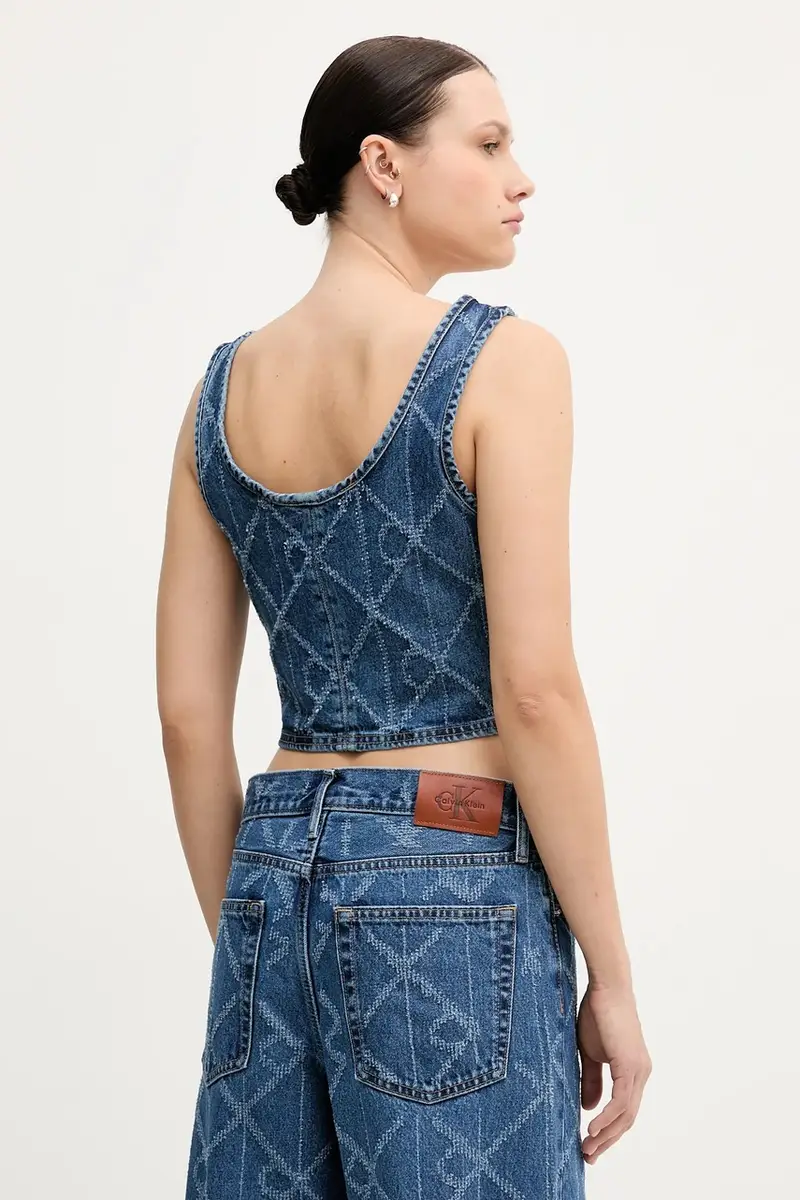 top jeans colore blu navy LV047D708G miniatura 3