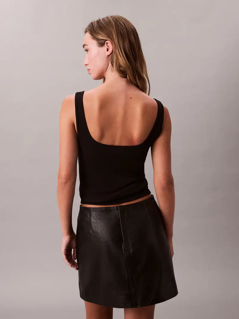 Calvin Klein Jeans Top Nero 3054939 miniatura 3