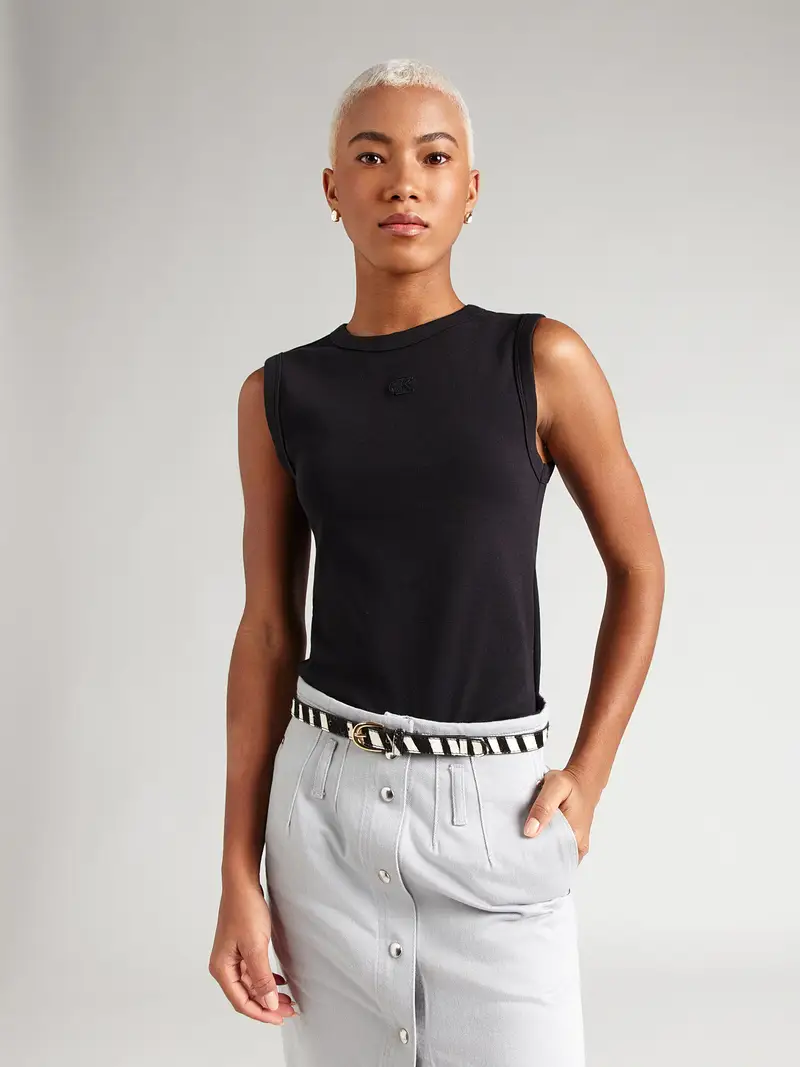 Calvin Klein Jeans Top Nero 4256173 miniatura 2