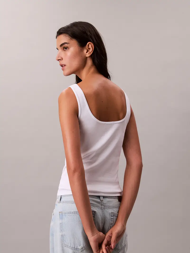 Calvin Klein Jeans Top Nero 4289584 miniatura 3