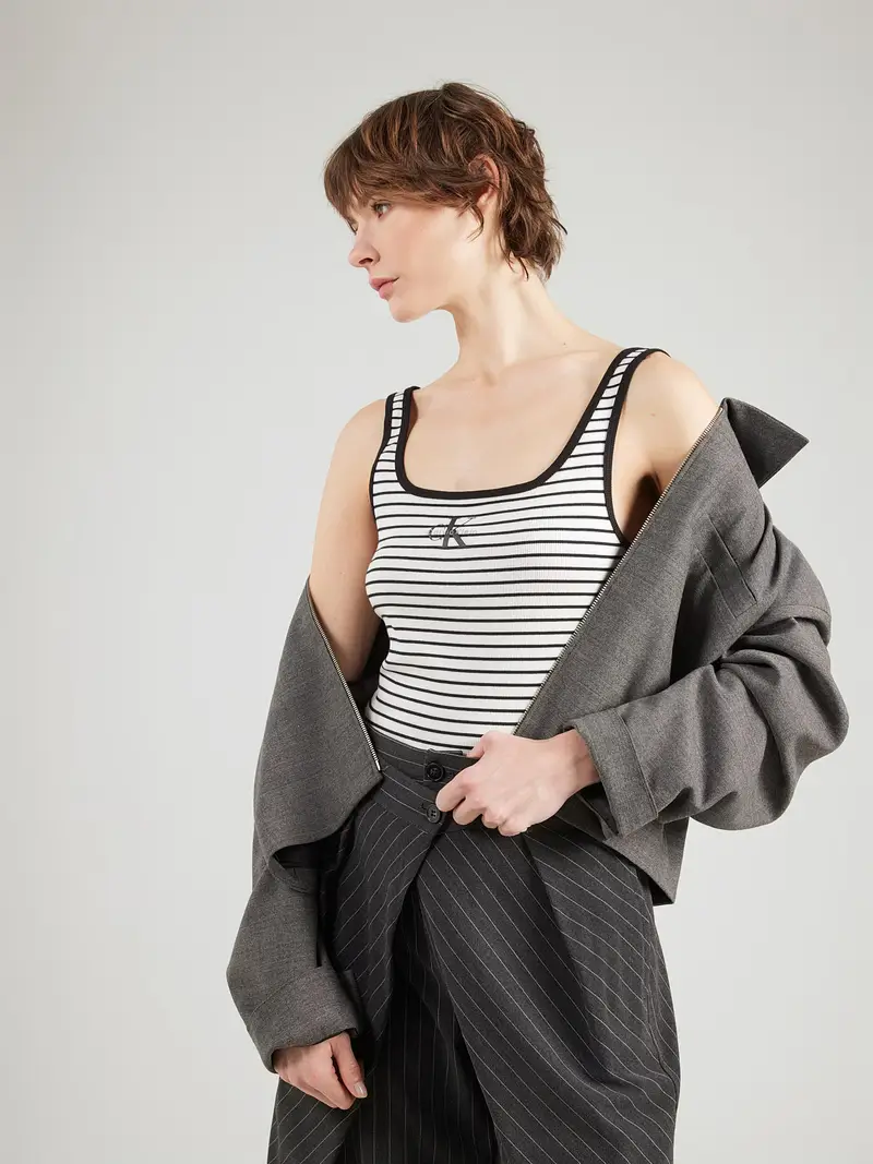 Calvin Klein Jeans Jeans Nero 4256015 miniatura 3