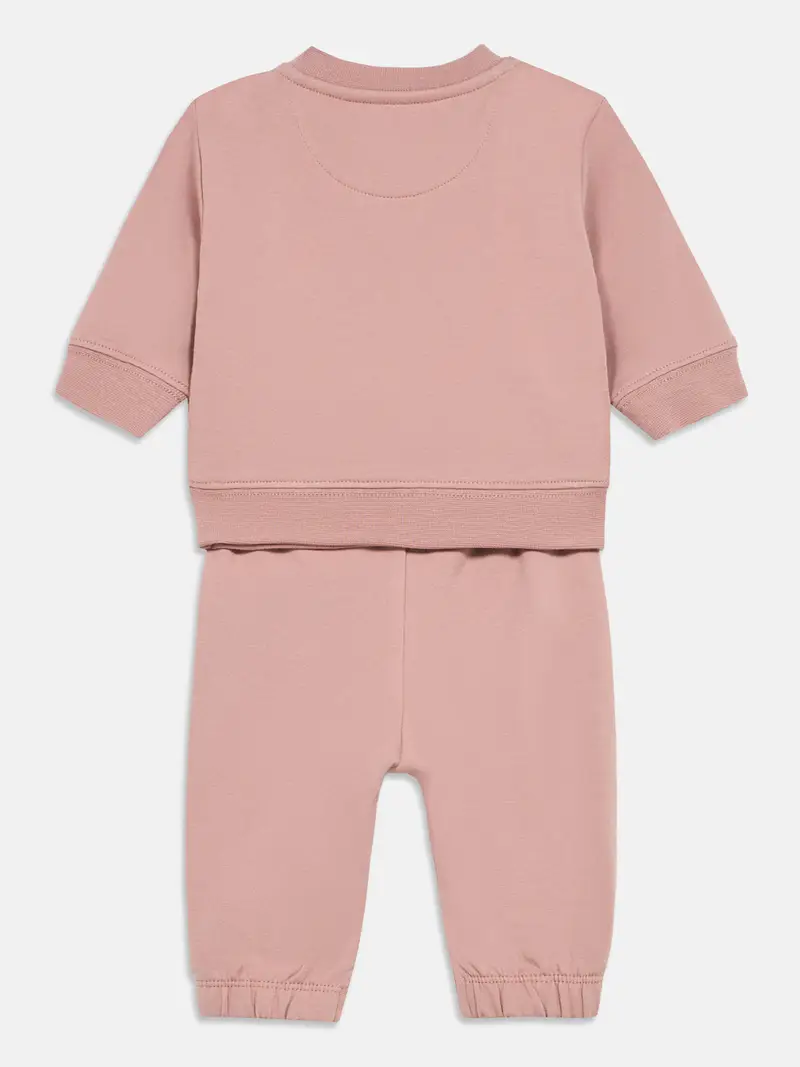 Tuta da jogging rosé / rosa antico / bianco Rosé miniatura 2