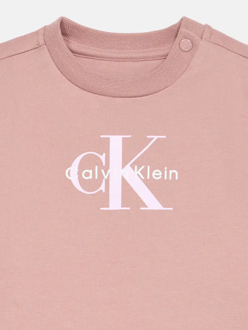 Tuta da jogging rosé / rosa antico / bianco Rosé miniatura 3