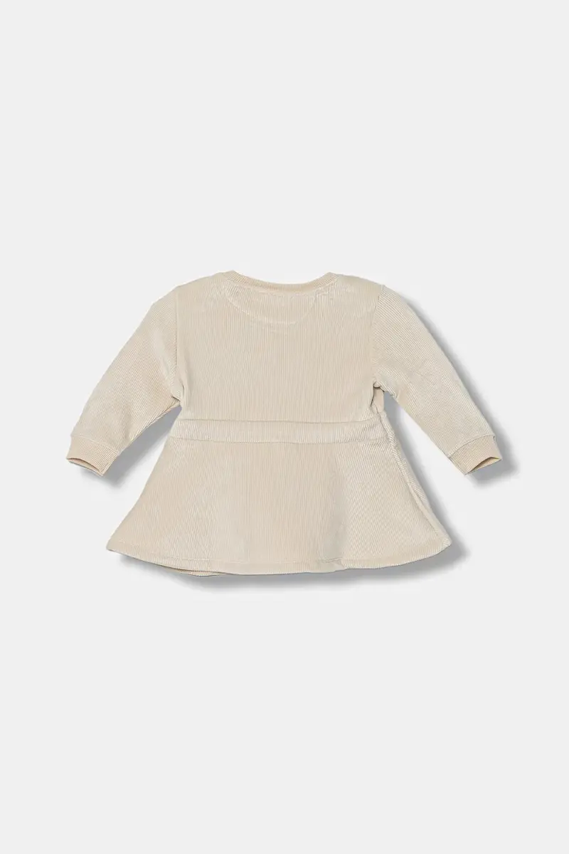 vestito bambina colore beige IN0IN00327 miniatura 2