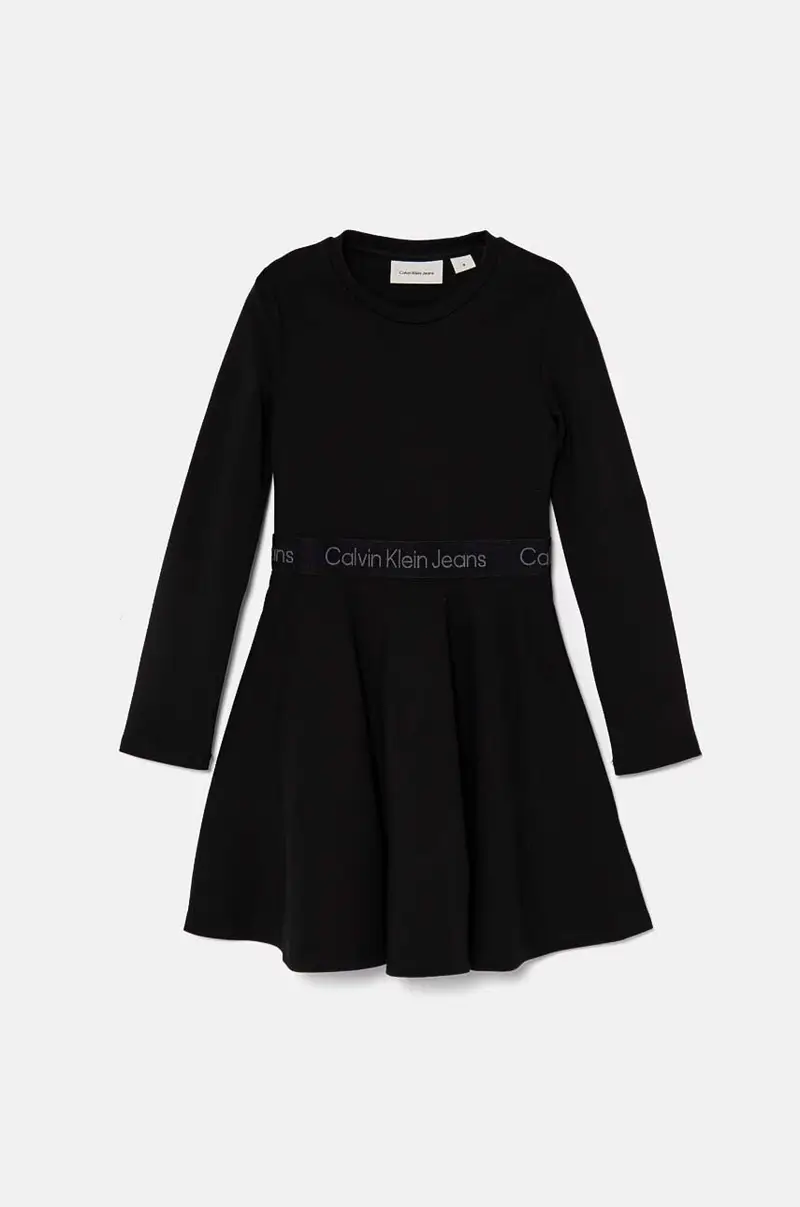 vestito bambina colore nero IG0IG02666 miniatura 2