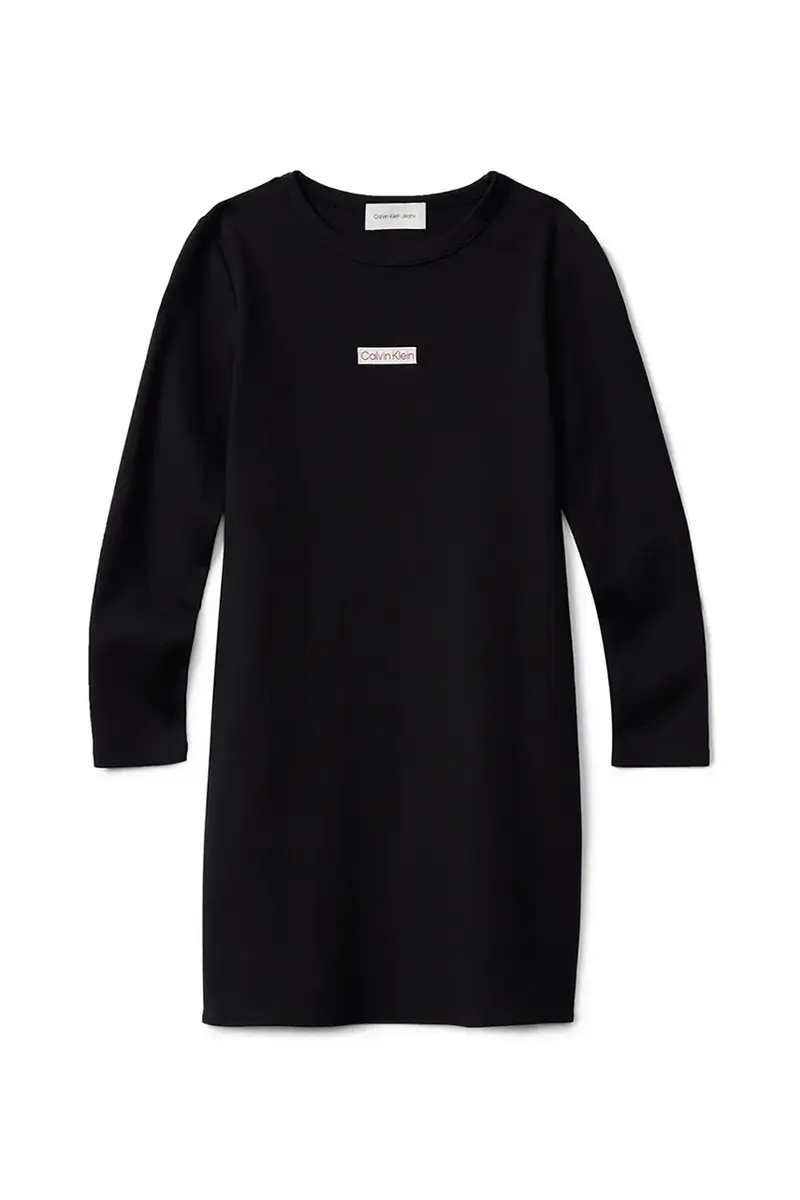 vestito bambina colore nero IG0IG03042 miniatura 2