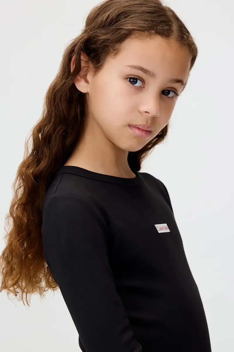 vestito bambina colore nero IG0IG03042 miniatura 3