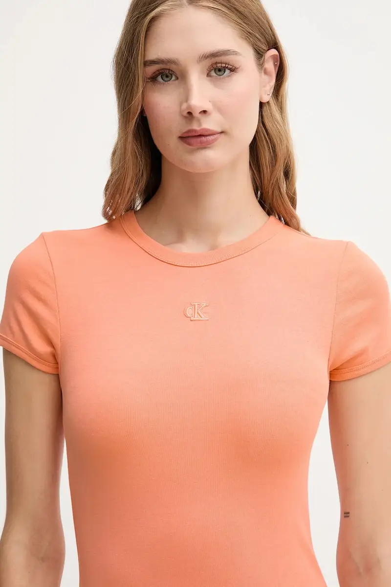 vestito colore arancione LV047B266G miniatura 4