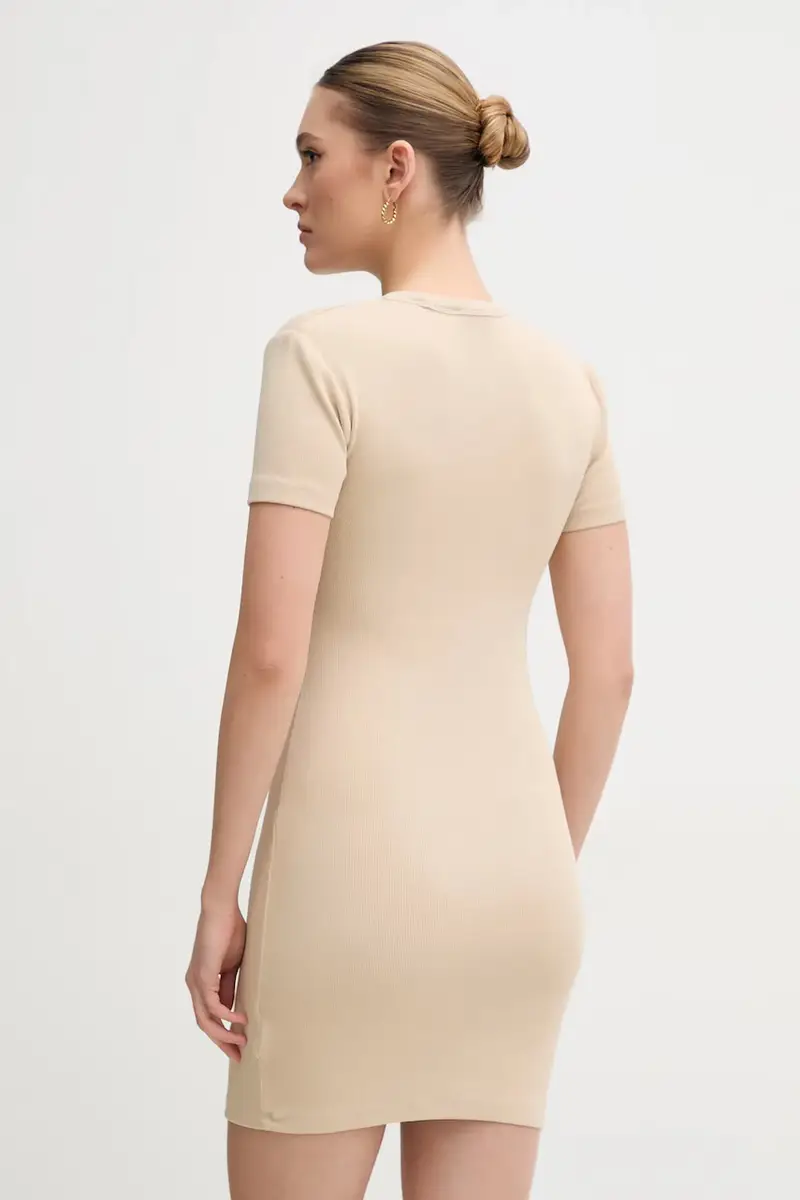 vestito colore beige J20J225265 miniatura 3